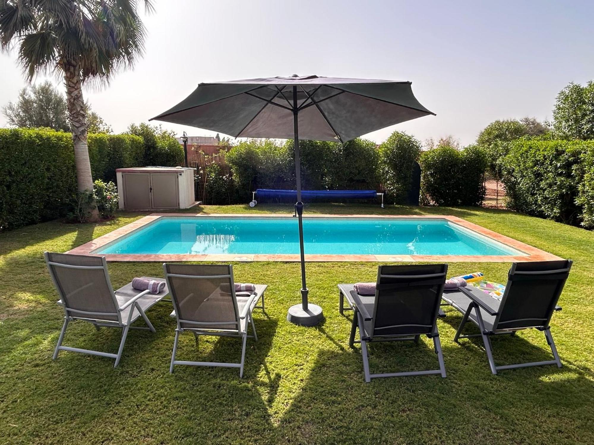 Luxueuse Villa Avec Piscine Privee Proche D'Agadir Esterno foto