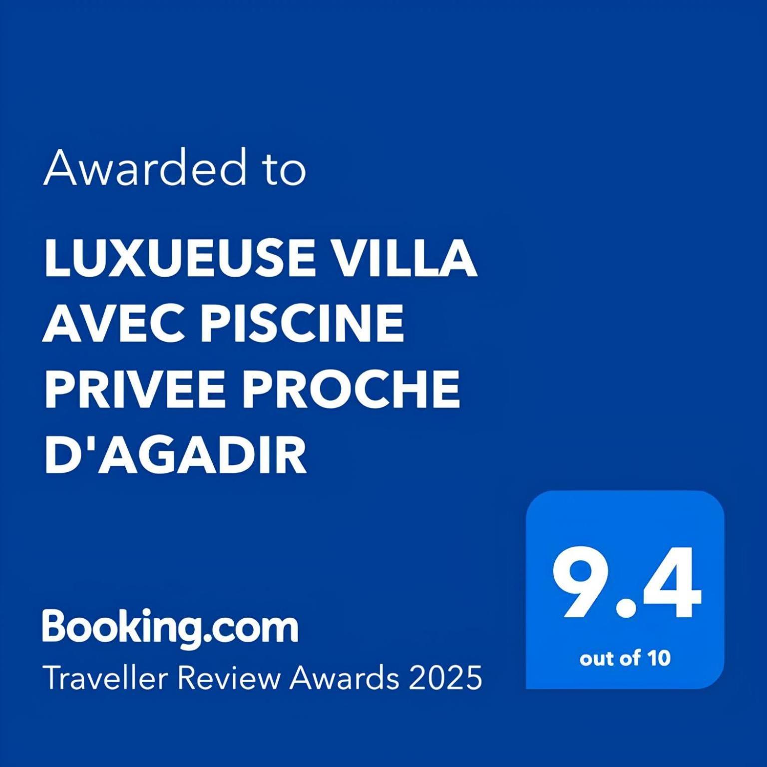 Luxueuse Villa Avec Piscine Privee Proche D'Agadir Esterno foto